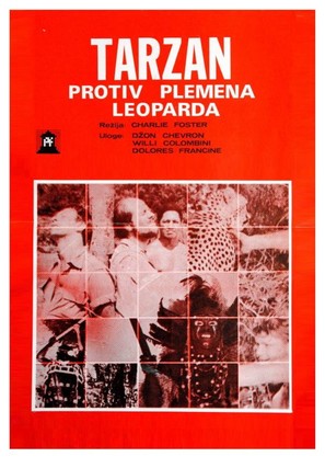 Tarzak contro gli uomini leopardo - Yugoslav Movie Poster (thumbnail)