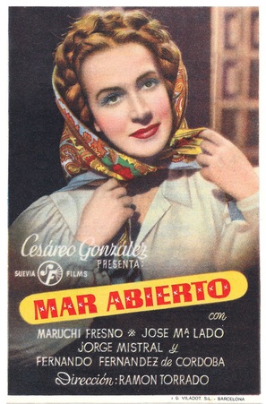 Mar abierto - Spanish Movie Poster (thumbnail)