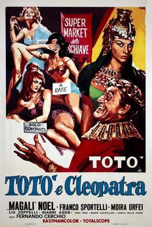 Tot&ograve; e Cleopatra - Italian Movie Poster (thumbnail)