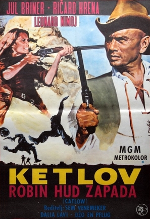 Catlow - Serbian Movie Poster (thumbnail)