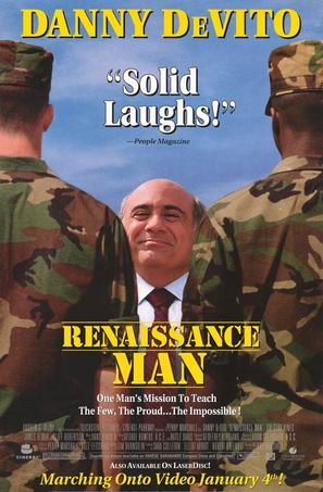 Renaissance Man - Video release movie poster (thumbnail)