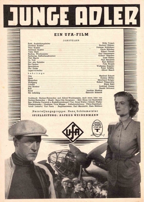 Junge Adler - German Movie Poster (thumbnail)