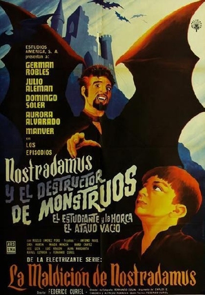 Nostradamus y el destructor de monstruos - Mexican Movie Poster (thumbnail)