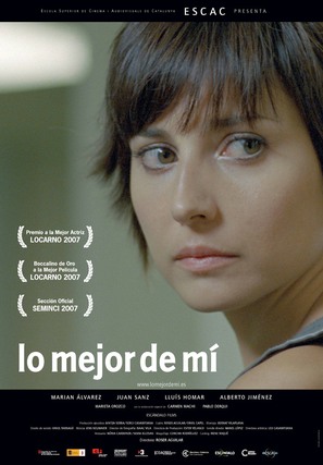 Lo mejor de m&iacute; - Spanish Movie Poster (thumbnail)