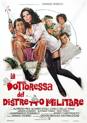 La dottoressa del distretto militare - Italian Movie Poster (thumbnail)