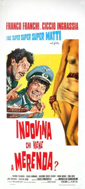 Indovina chi viene a merenda? - Italian Movie Poster (thumbnail)