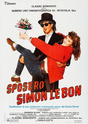 Sposer&ograve; Simon Le Bon - Confessioni di una sedicenne innamorata persa dei Duran Duran - Italian Movie Poster (thumbnail)