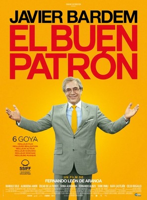 El buen patr&oacute;n - French Movie Poster (thumbnail)