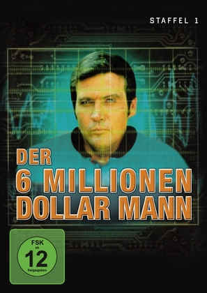&quot;The Six Million Dollar Man&quot; - German DVD movie cover (thumbnail)