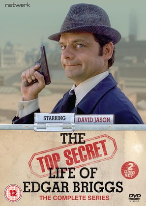 &quot;The Top Secret Life of Edgar Briggs&quot; - British DVD movie cover (thumbnail)