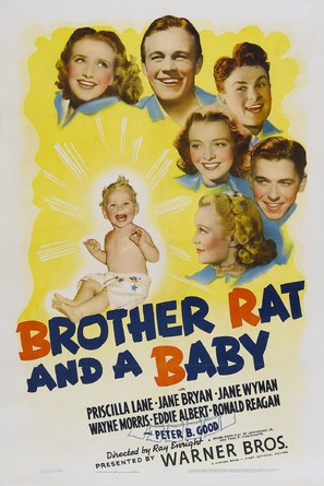 Brother Rat and a Baby - Movie Poster (thumbnail)