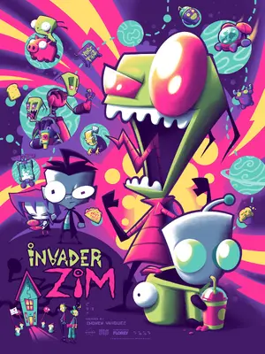 "Invader Zim" Poster