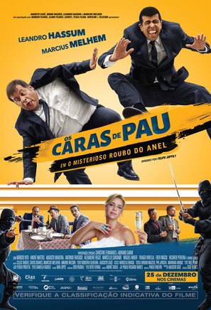 Os Caras de Pau em O Misterioso Roubo do Anel - Brazilian Movie Poster (thumbnail)