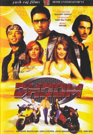 Dhoom - Indian Movie Poster (thumbnail)