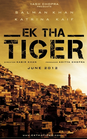 Ek Tha Tiger - Indian Movie Poster (thumbnail)