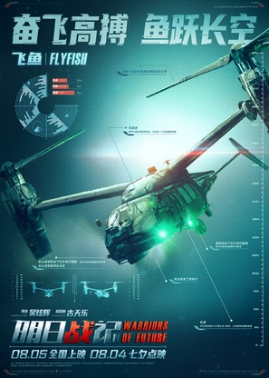 Warriors of Future - Chinese Movie Poster (thumbnail)