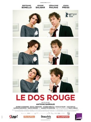 Le dos rouge - French Movie Poster (thumbnail)