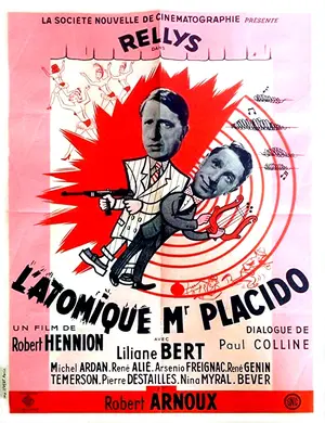 L'atomique Monsieur Placido Poster