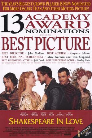 Shakespeare In Love - Movie Poster (thumbnail)
