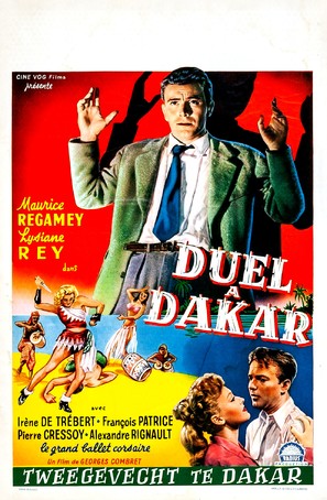 Duel &agrave; Dakar - Belgian Movie Poster (thumbnail)