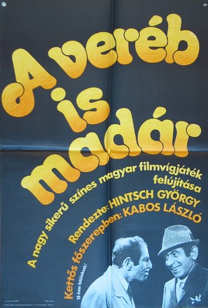 A Ver&eacute;b is mad&aacute;r - Hungarian Movie Poster (thumbnail)