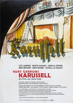 Kurt Gerrons Karussell - German poster (thumbnail)