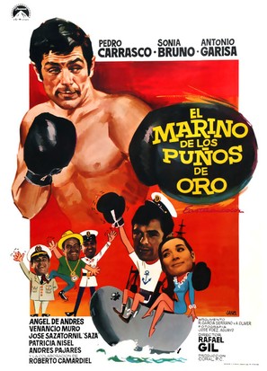 El marino de los pu&ntilde;os de oro - Spanish Movie Poster (thumbnail)