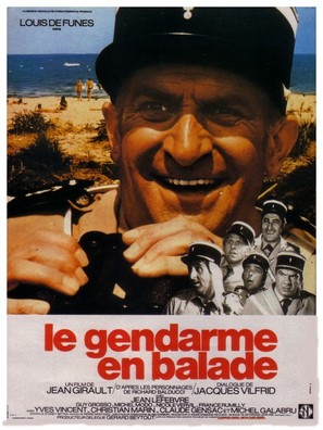 Le gendarme en balade - French Movie Poster (thumbnail)