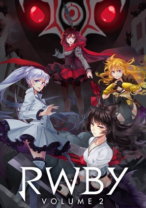 RWBY: Volume 2 - Japanese DVD movie cover (thumbnail)