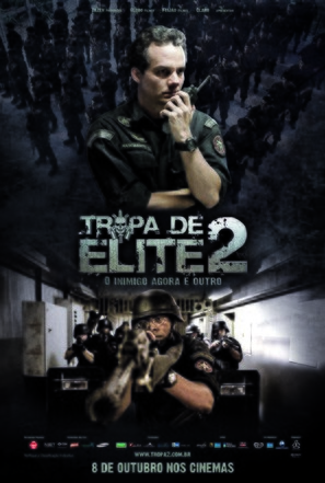 Tropa de Elite 2 - O Inimigo Agora &Eacute; Outro - Brazilian Movie Poster (thumbnail)