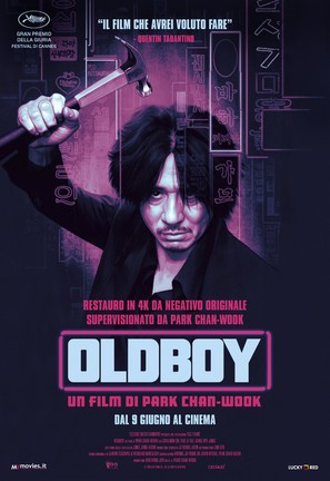 Oldboy - Italian Movie Poster (thumbnail)