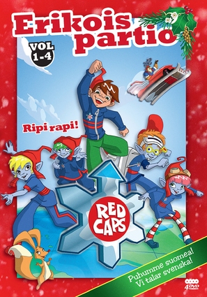 &quot;Red Caps&quot; - Finnish DVD movie cover (thumbnail)