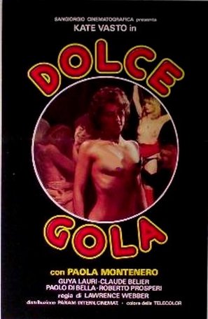 Dolce gola - Italian VHS movie cover (thumbnail)