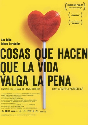 Cosas que hacen que la vida valga la pena - Spanish Movie Poster (thumbnail)