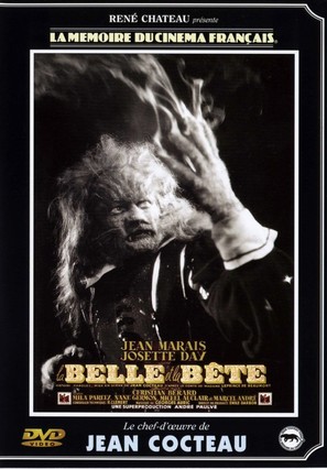 La belle et la b&ecirc;te - French DVD movie cover (thumbnail)