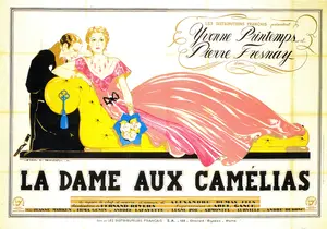 La Dame Aux Camelias 1934 French Movie Poster La Dame Aux Camelias 1934 French Movie Poster