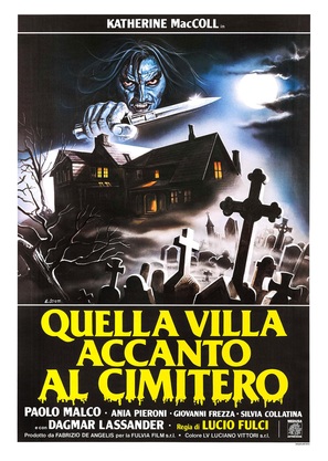 Quella villa accanto al cimitero - Italian Movie Poster (thumbnail)