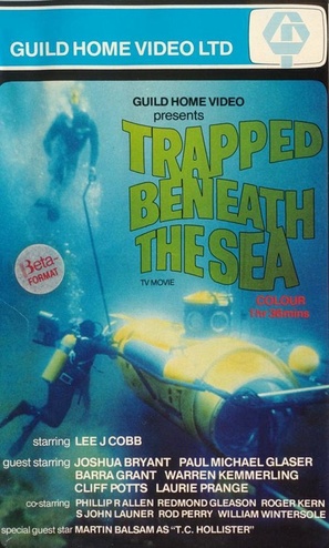 Trapped Beneath the Sea - British VHS movie cover (thumbnail)