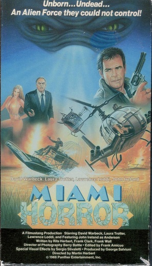Miami Golem - VHS movie cover (thumbnail)