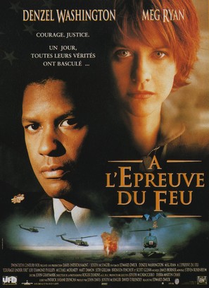 Courage Under Fire - French Movie Poster (thumbnail)