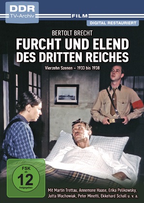 Furcht und Elend des Dritten Reiches - German DVD movie cover (thumbnail)