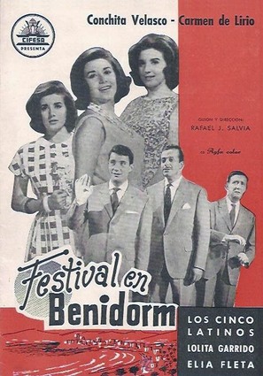 Festival en Benidorm - Spanish Movie Poster (thumbnail)
