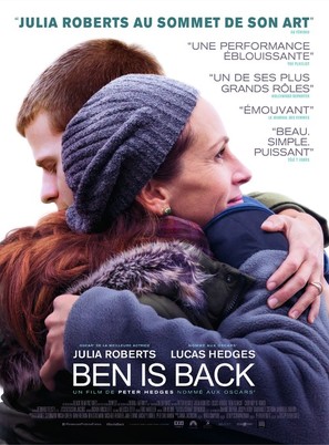 Ben Is Back - French Movie Poster (thumbnail)