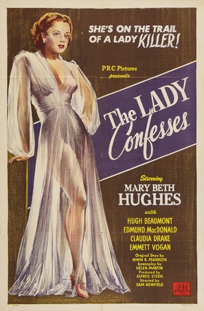 The Lady Confesses - Movie Poster (thumbnail)