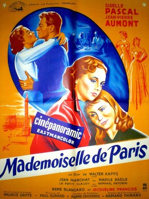 Mademoiselle de Paris - French Movie Poster (thumbnail)