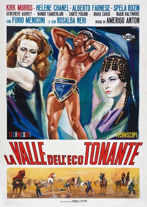 La valle dell&#039;eco tonante - Italian Movie Poster (thumbnail)