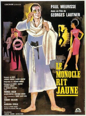 Le Monocle rit jaune - French Movie Poster (thumbnail)