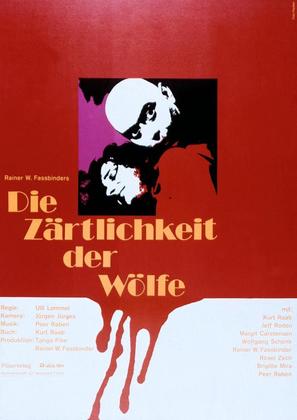 Die Z&auml;rtlichkeit der W&ouml;lfe - German Movie Poster (thumbnail)