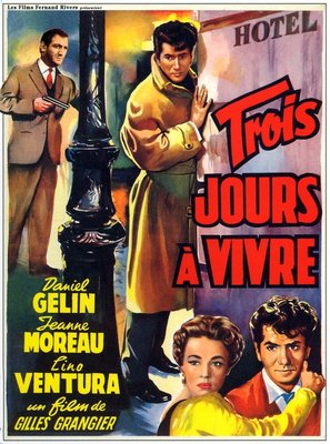 Trois jours &agrave; vivre - French Movie Poster (thumbnail)