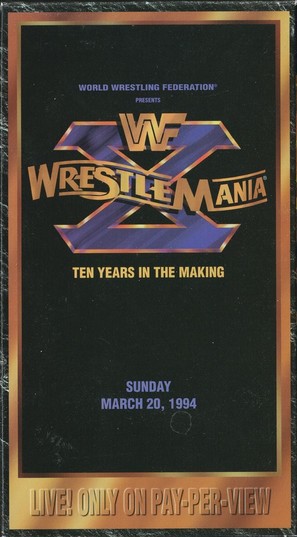 WrestleMania X - Movie Cover (thumbnail)
